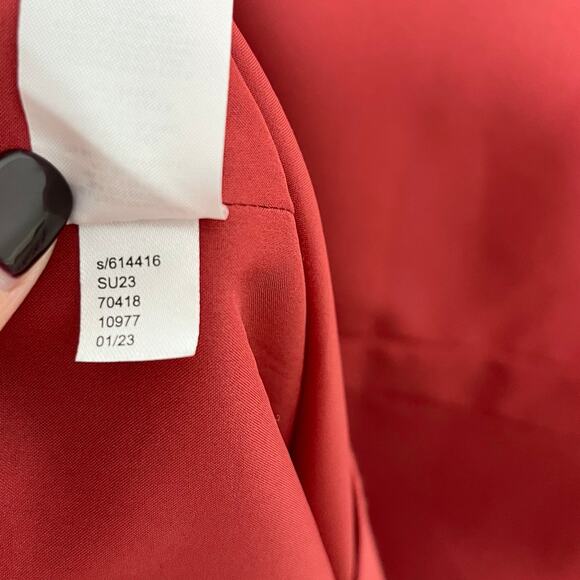 Ann Taylor Red Square Neck Dress - Picture 12 of 12